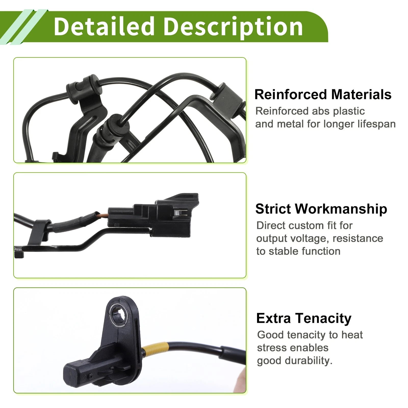 ABS Wheel Speed Sensor for Kia Sorento (2003–2009) No. 95681C5000/58960C0400