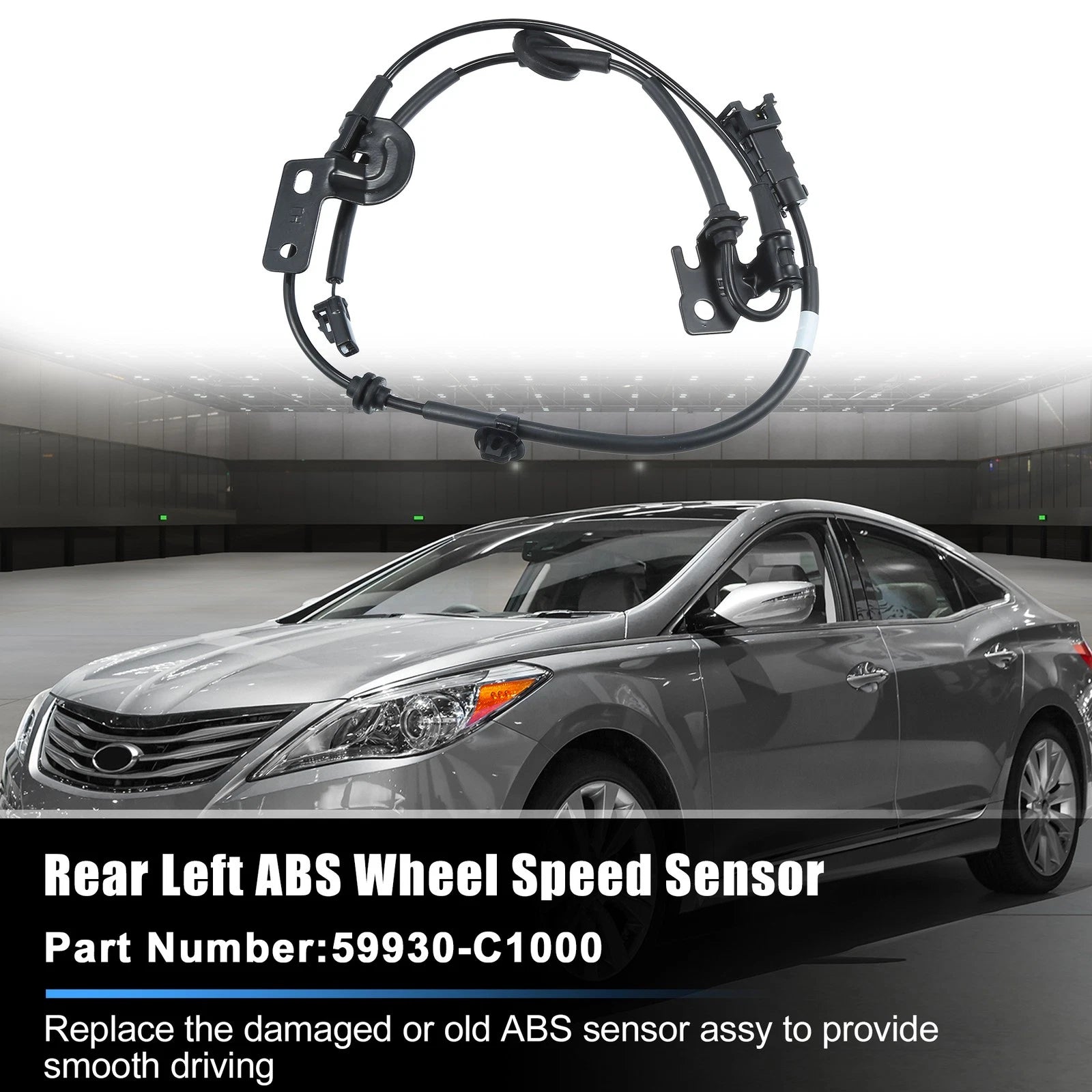 Rear Left ABS Wheel Speed Sensor Cable No. 59910-C1000 for Hyundai Sonata (2015–2017)