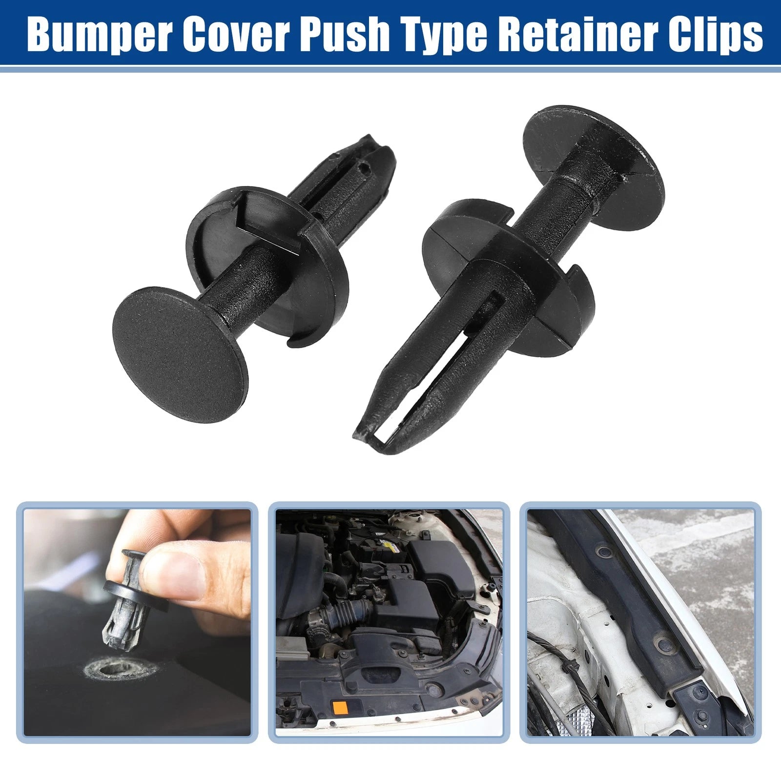 20pcs Bumper Cover Push Type Retainer Clips for Chrysler 200 (2011–2014) No. 6504521