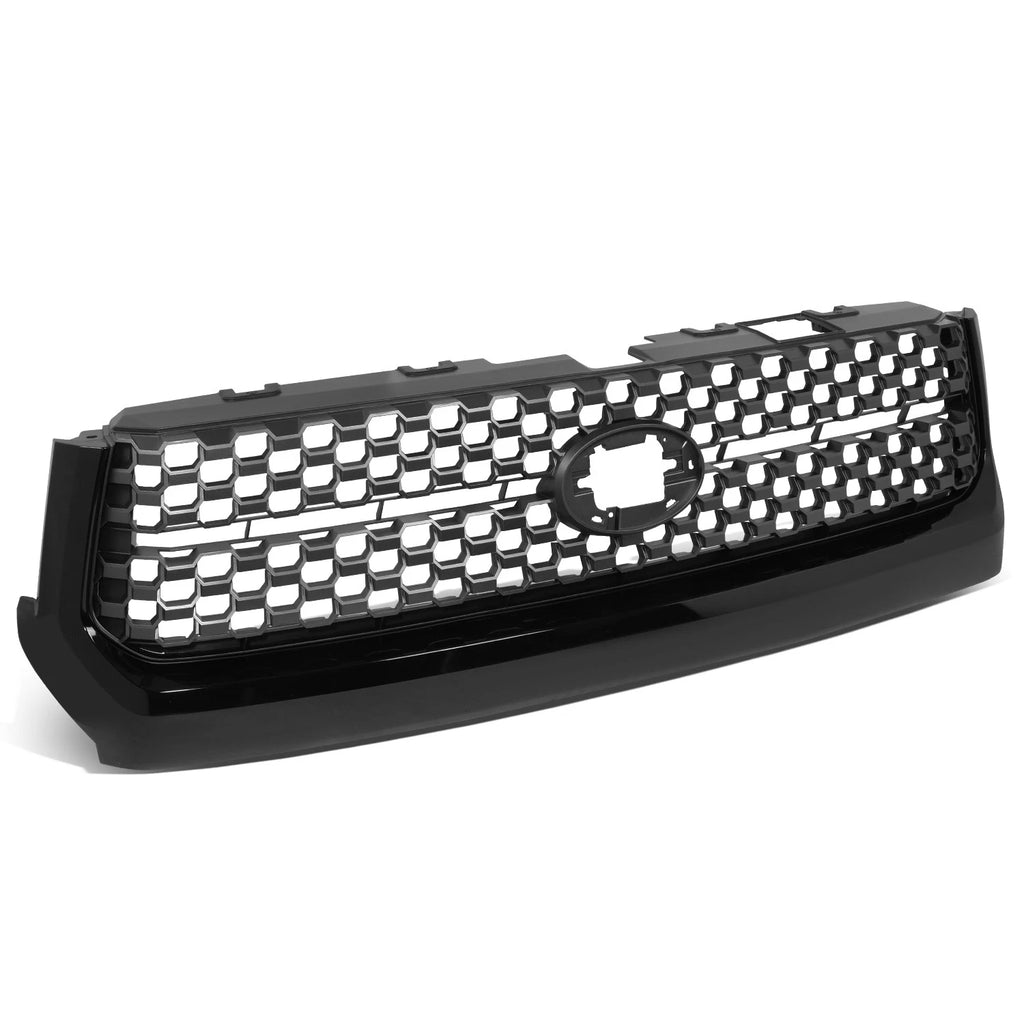 Honeycomb Mesh Front Bumper Hood Grille for Toyota Tundra (2018–2021)