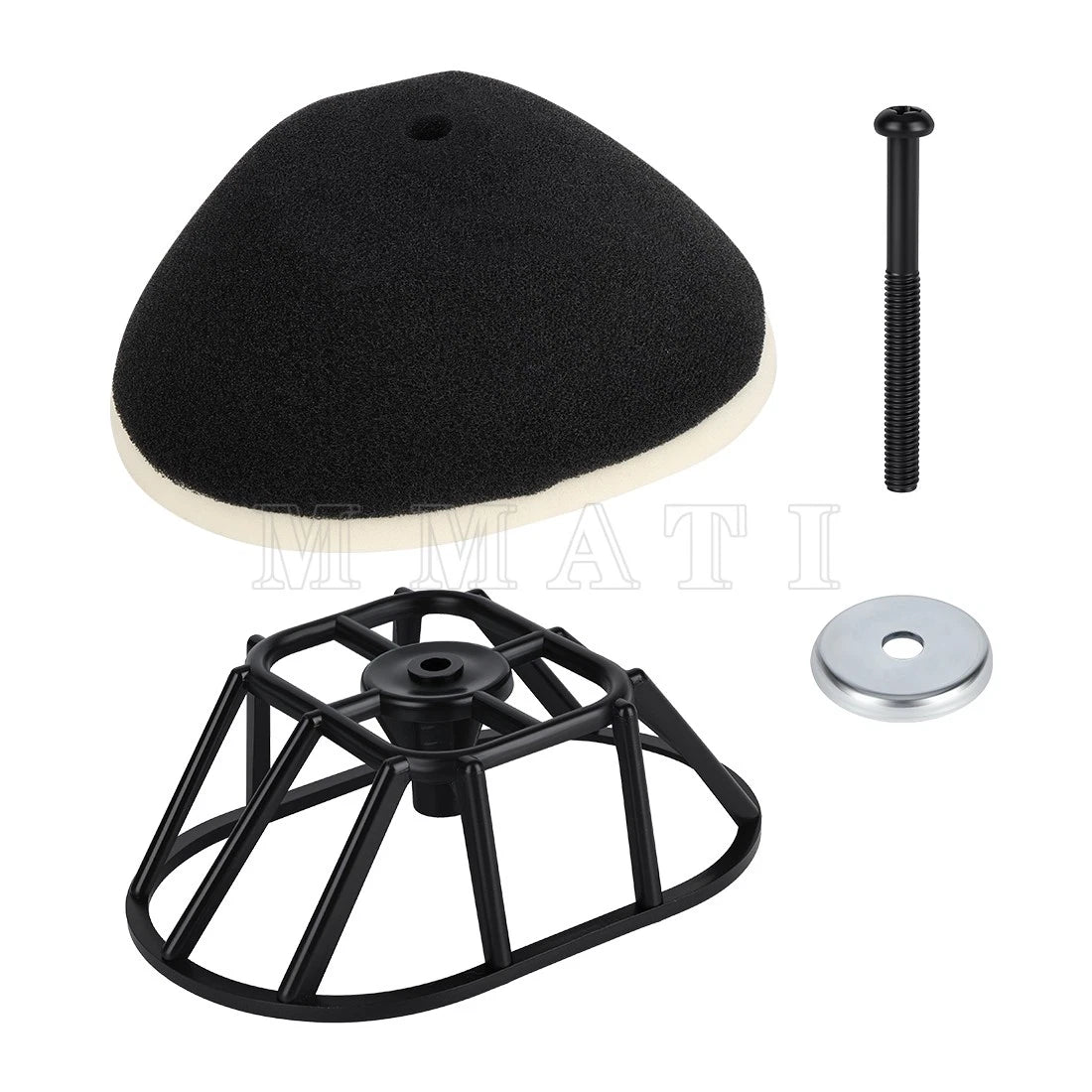 Air Filter & Cage Holder for Yamaha YFS200 YFM125 YFM250 Raptor Grizzly (1990–2023)