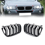 Double Line Front Bumper Kidney Grille for BMW X3 E83 (2006–2010)