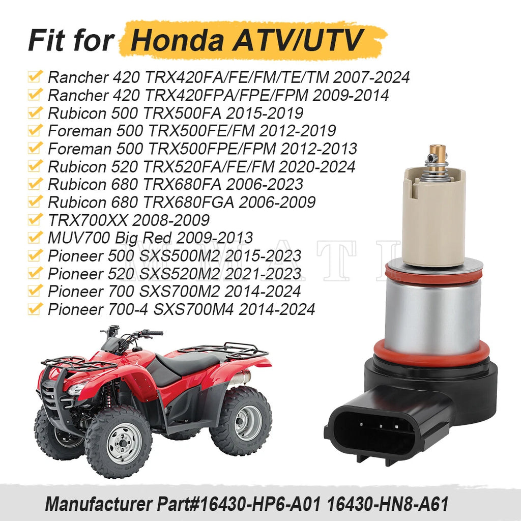 Valve Set for Honda Rancher Rubicon Foreman Big Red Pioneer (2000–2023) 16430-HP6-A01