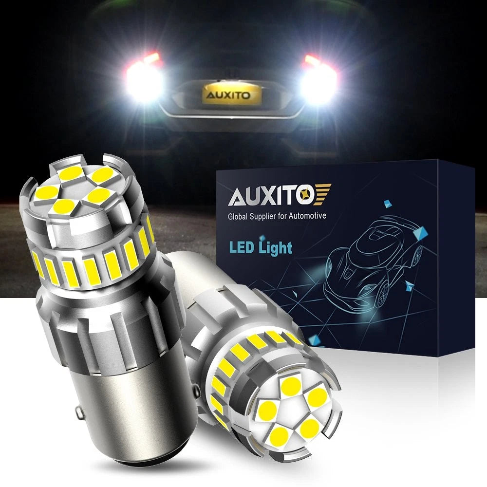2X LED Parking Backup Light Bulb for Vehicles (P21/5W 1157 BAY15D)