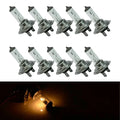 H7 Bulbs 10pcs 12V 55W Halogen Car Headlights Easy to Use