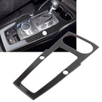 Carbon Fiber Center Console Gear Shift Panel Cover for Audi A3 (2014–2019)