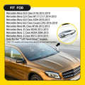 Set of 4 Chrome Exterior Door Handle Covers for Mercedes-Benz ML Class W166 (2012–2015)