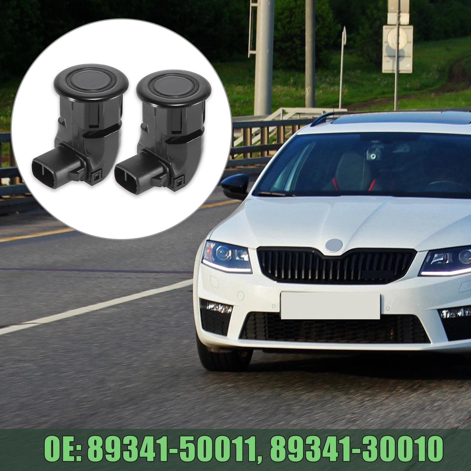 2X PDC Reverse Parking Assist Sensor for Lexus IS250 (89341-30010)