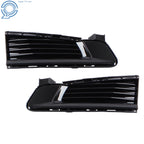 Fog Light Hole Cover Set for Cadillac CTS (2014–2019) Black