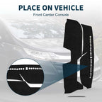 Dashboard Cover Mat for Honda Freed GB5/GB6/GB7/GB8 (2016–2024) Black
