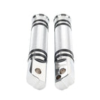 Rear Footboards Pegs for Harley Softail Fat Boy Breakout 2018-2023 Chrome