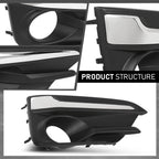 Fog Light Bezel Trim for Subaru Impreza (2017–2019) Right Side