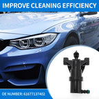 Front Right Headlight Washer Nozzle for BMW 750i 760Li 745i (2006–2008) No. 61677137402