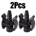 2X ABS Water Hose Straight Connector for Car Expansion Tank (for 2010–2020)
