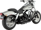 Vance & Hines Shortshots Staggered Exhaust for Harley Dyna (2006–2009)