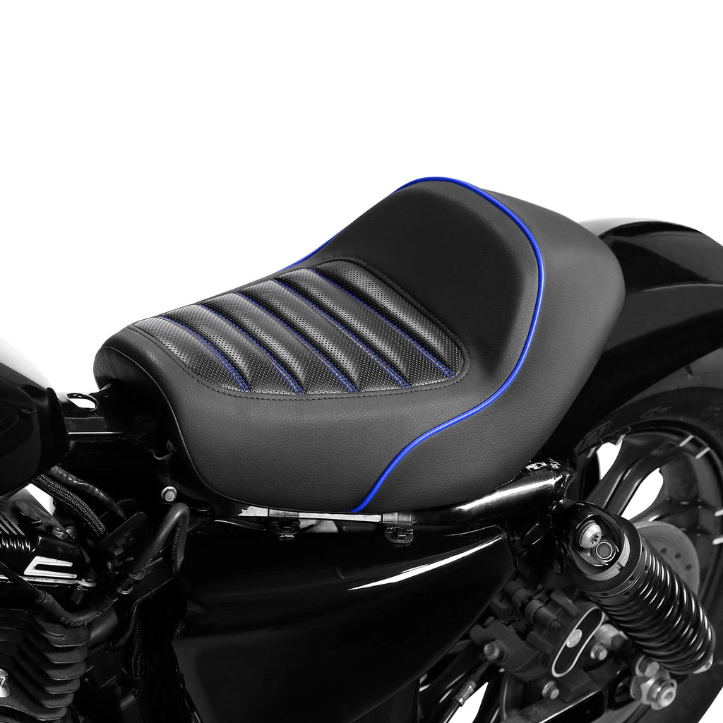 Front Solo Driver Seat for Harley Sportster XL883 1200 (2010–2022)