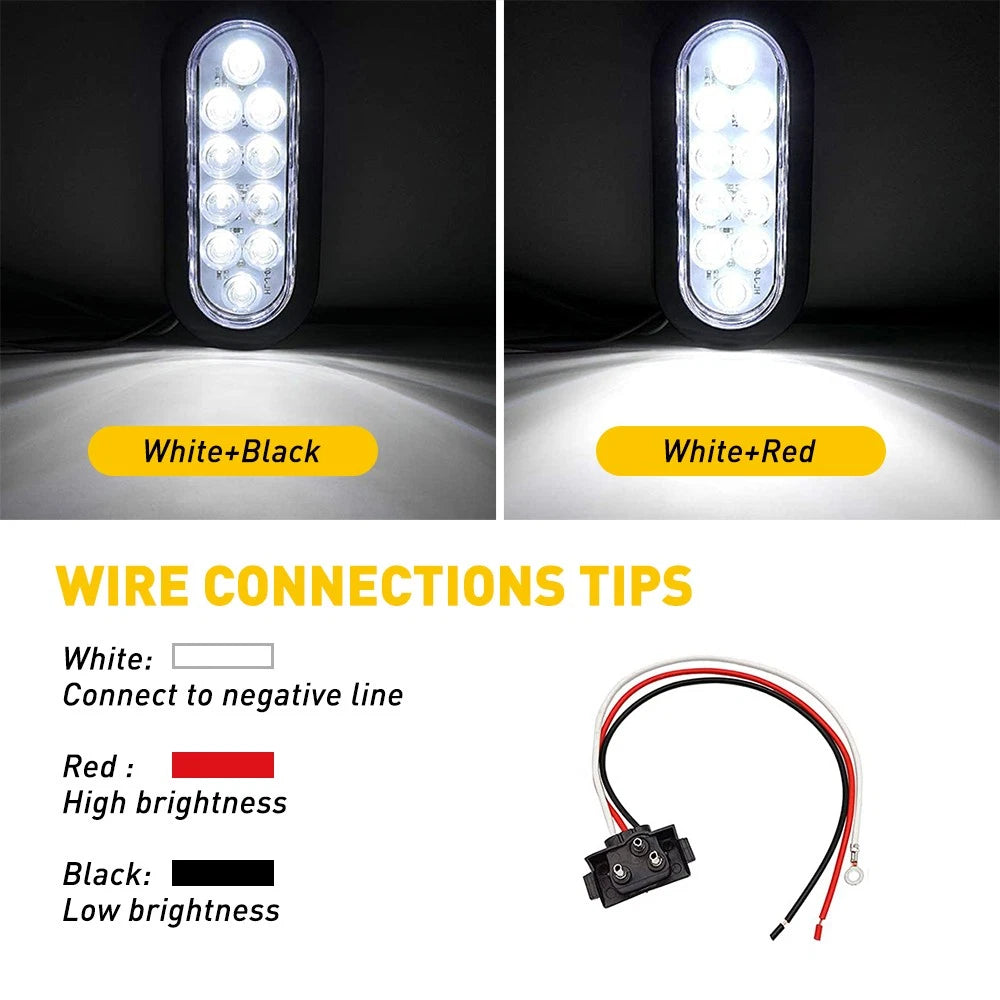 Set of 4 LED Brake Tail Light Bulbs for Make Model
