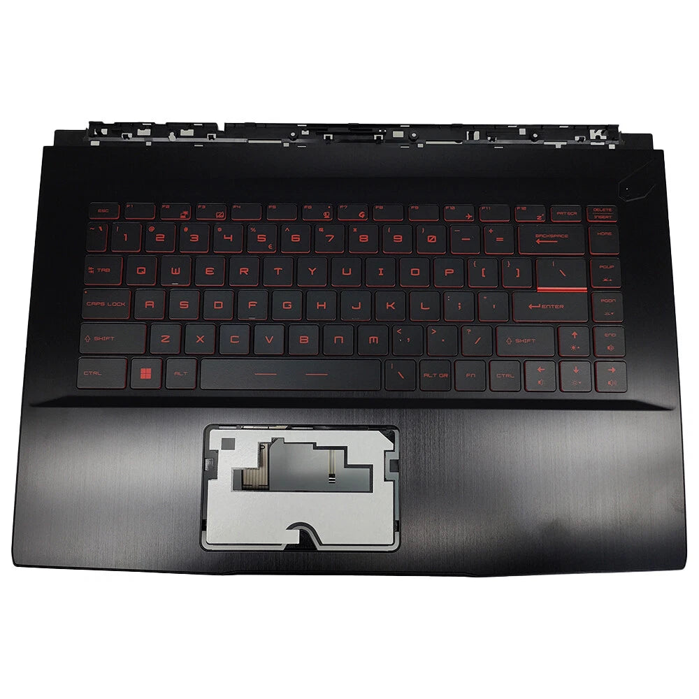 Backlit Palmrest Keyboard for MSI GF65 9SD 9SE 10SD MS-16W1 (2019–2021)