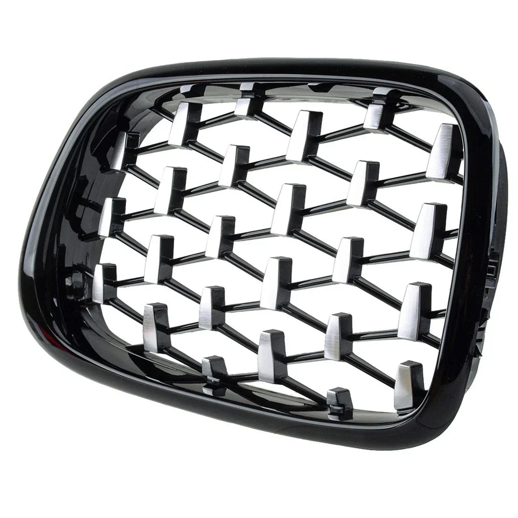 2 x Diamond Style Front Grille for BMW E39 5 Series M5 (1997-2003)