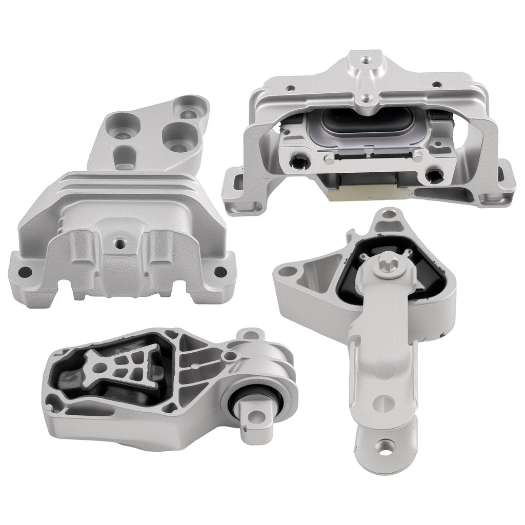Set of 4 Engine Motor and Transmission Mounts for Mercedes CLA250 GLA250 (2014–2020)