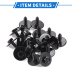 20 Pcs Fender Liner Splash Shield Screw Kit for BMW 1 Series (2004–2013)
