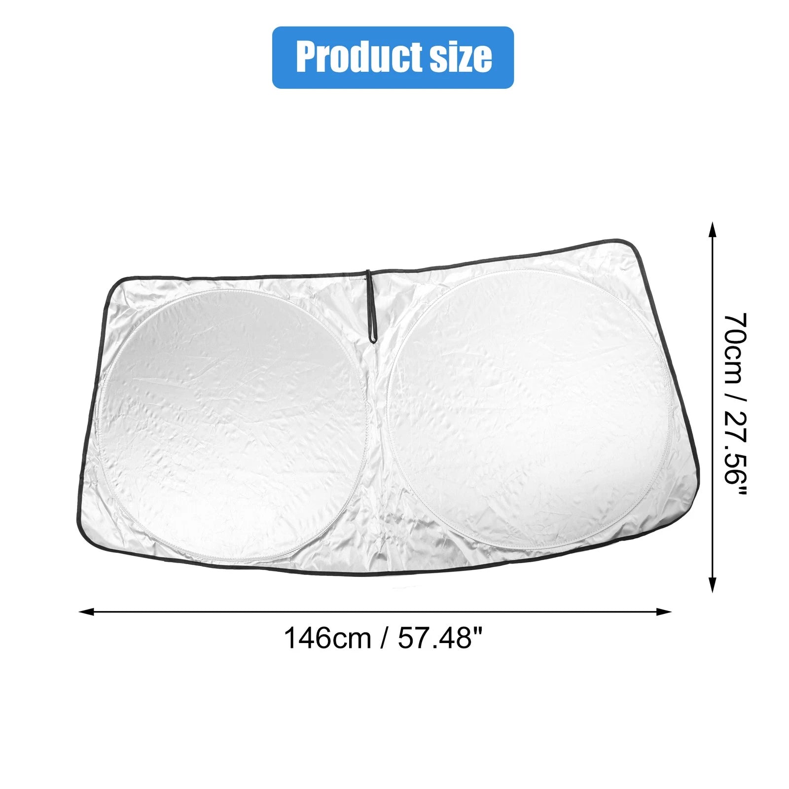 Foldable Windshield Sun Shade for Kia Sportage (2017–2022) 146x70cm