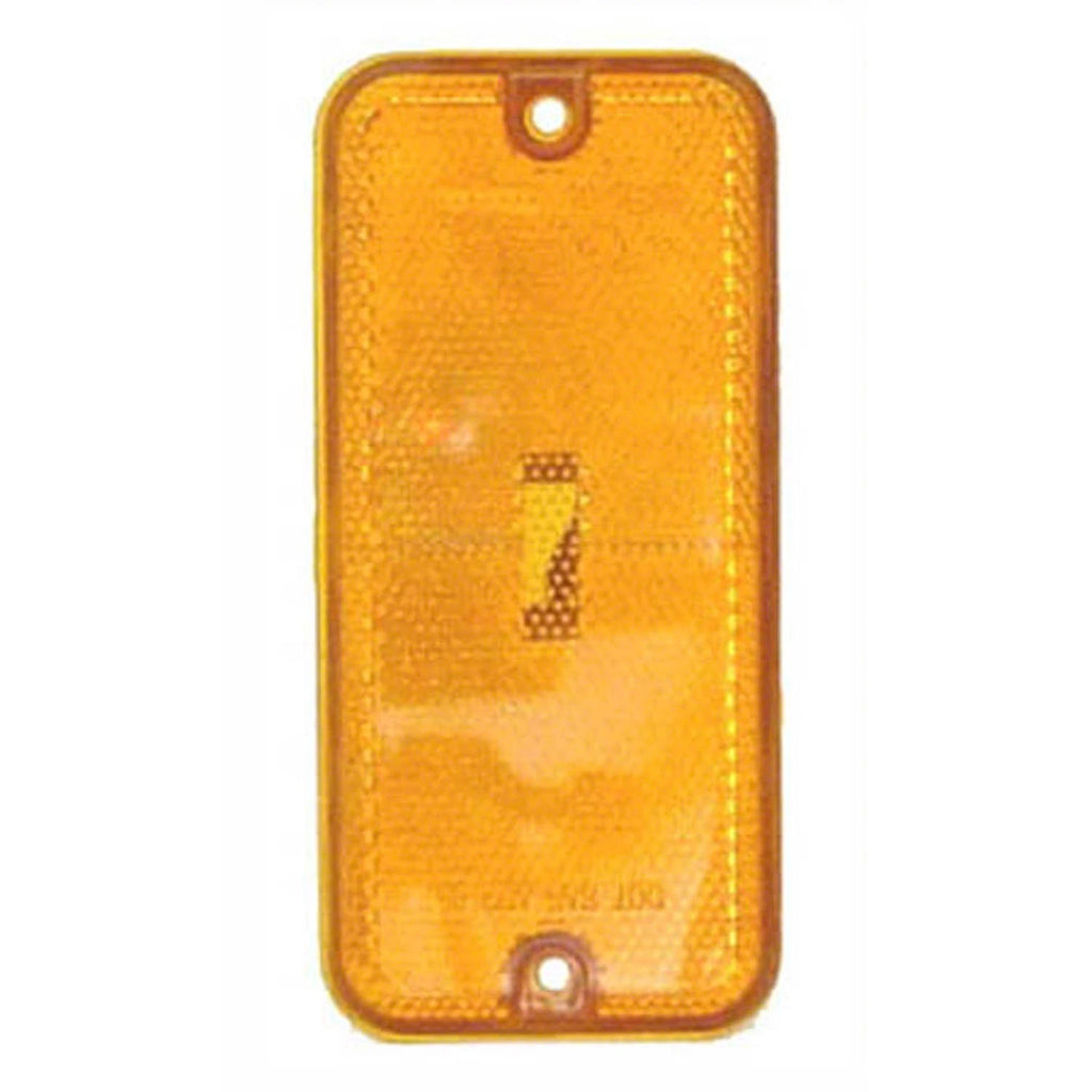 Replacement Amber Driver/Passenger Side Front Marker Light Assembly