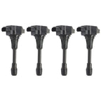 Set of 4 Ignition Coils for Nissan Frontier, Suzuki Equator (2009–2012)