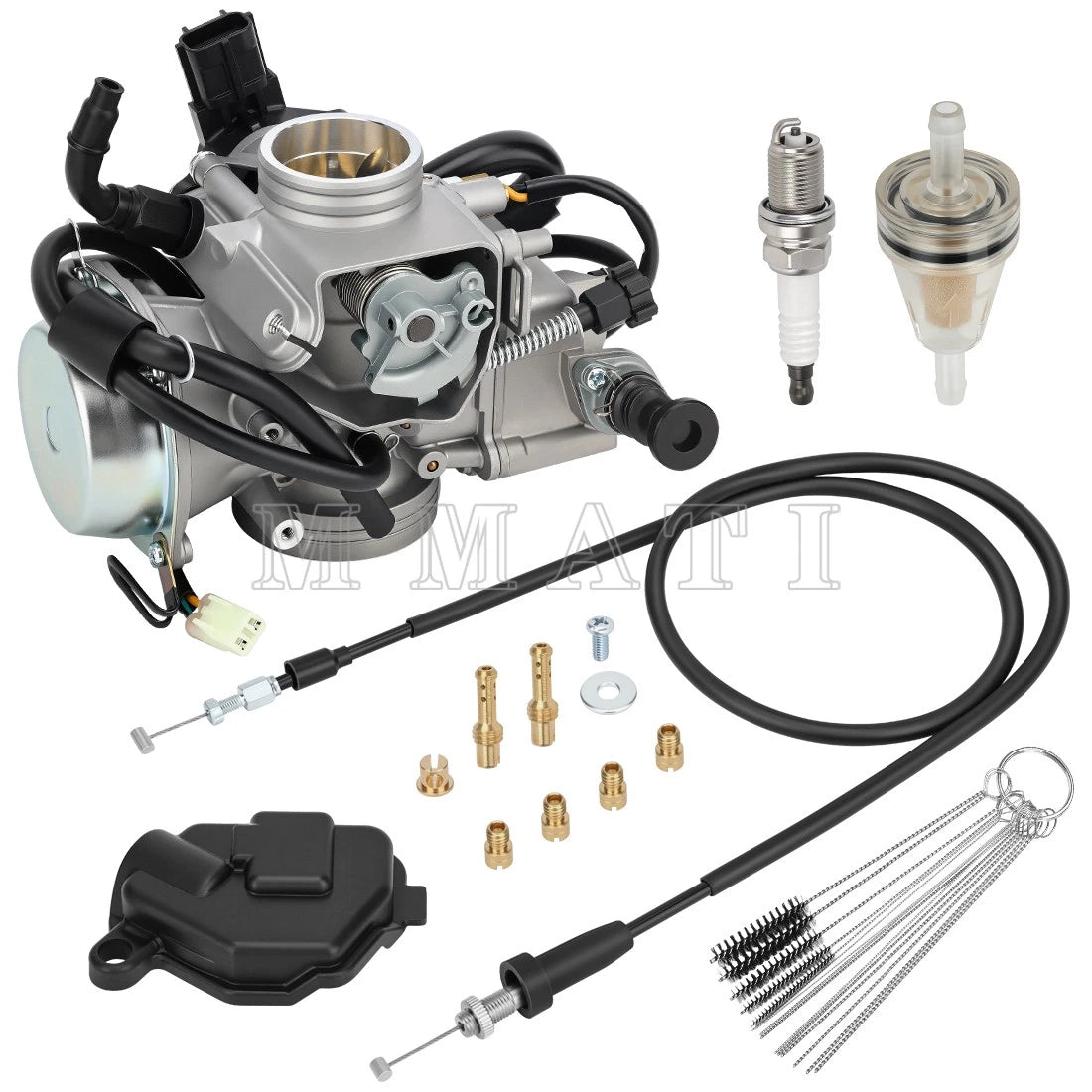 Carburetor w/Throttle Cable for Honda Foreman Rubicon 500 TRX500FA FPA FGA (2005–2014)