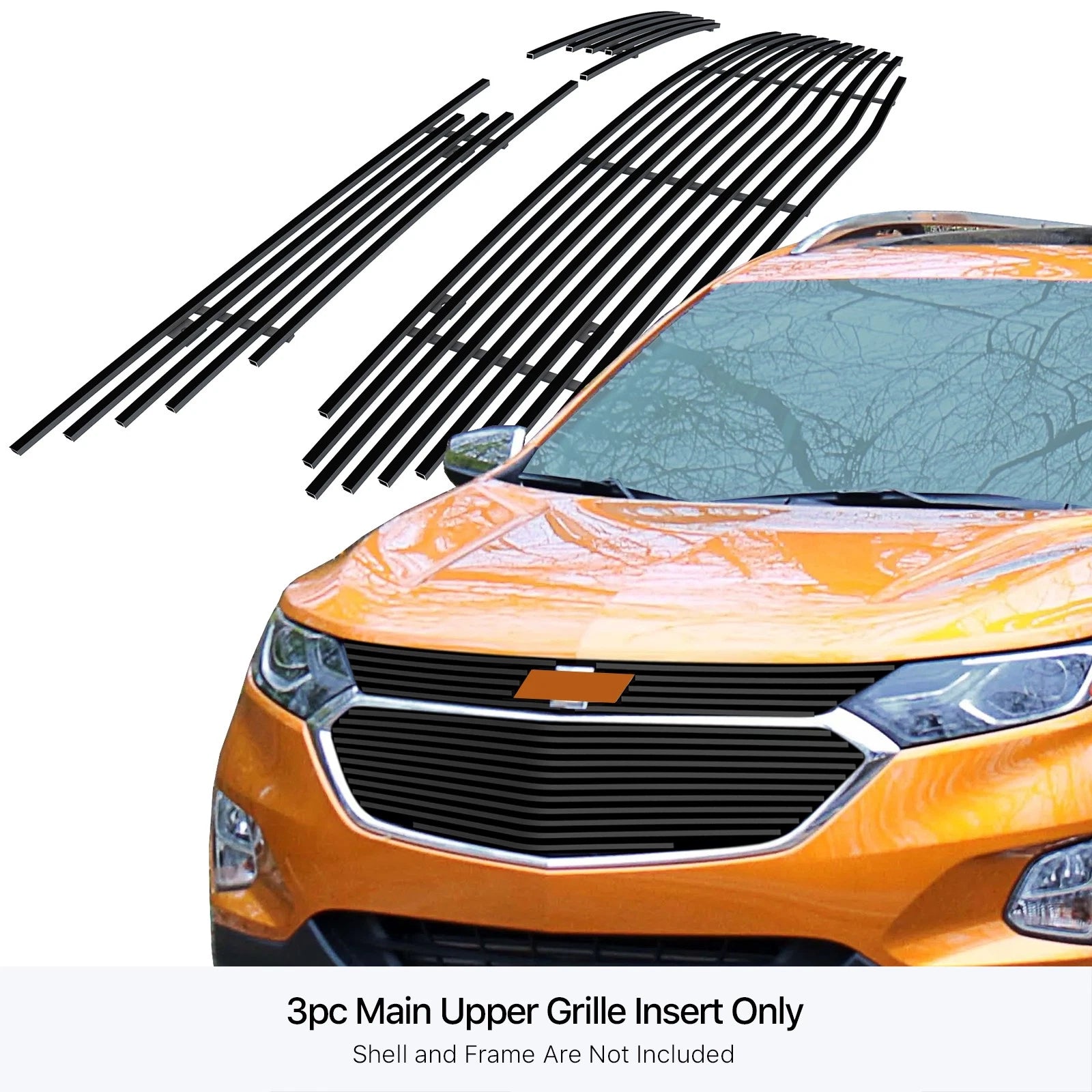 Honeycomb Upper Grille Insert for Chevy Equinox (2018-2021)