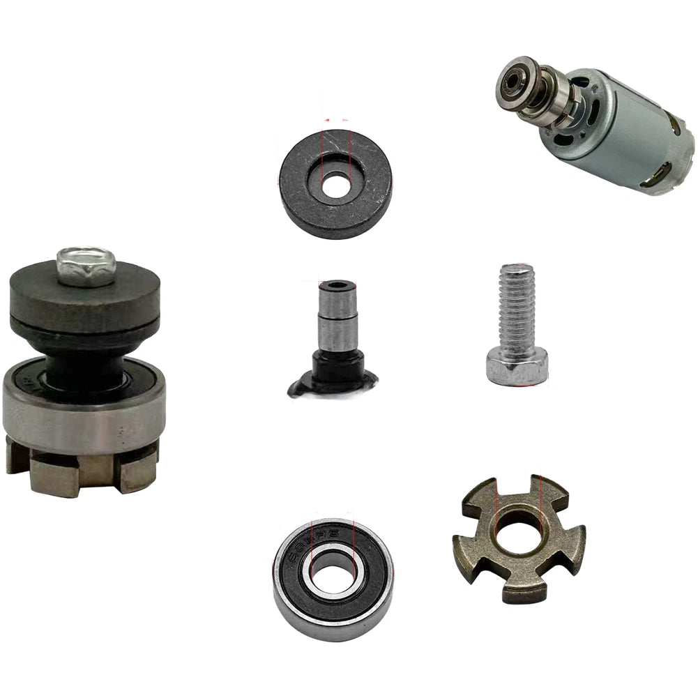 Spindle Gear Shaft Kit for 550 Model (5pc, 20mm OD, 5mm ID)