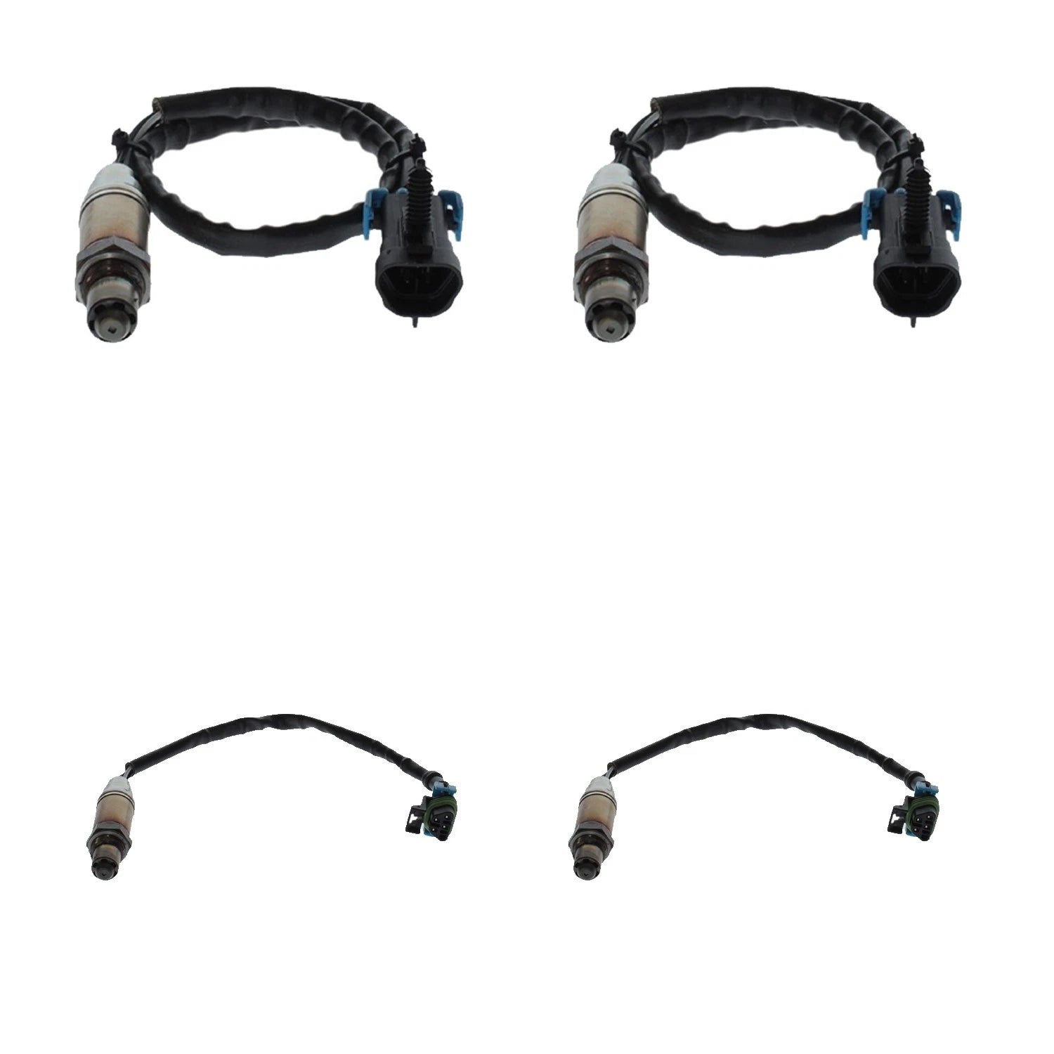 Oxygen Sensors Kit for Chevrolet Express 3500, GMC Savana 3500 (V8)