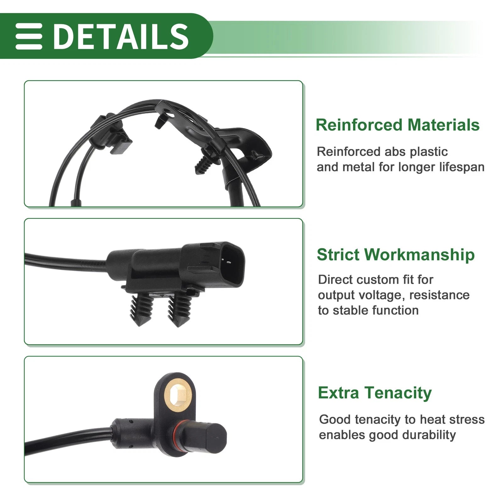 ABS Wheel Speed Sensor No. 04743874AC for Dodge Journey (2009–2020)