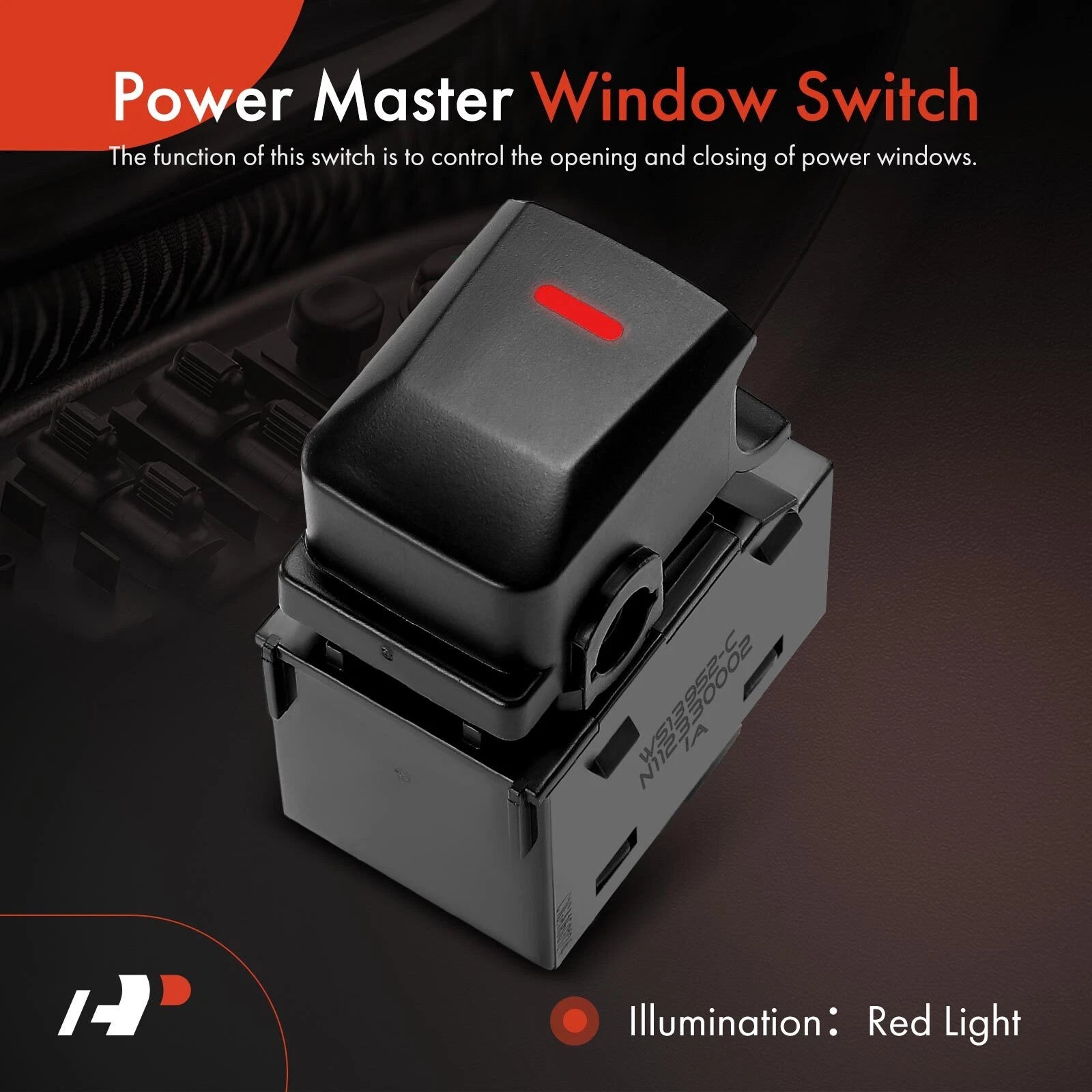 Rear Right Power Window Switch for Kia Sportage (2011-2017)