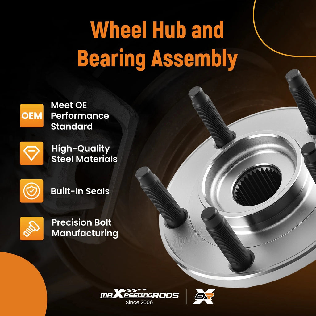 Front Wheel Hub Bearing Kit for Ford Edge MKX (2007–2010)
