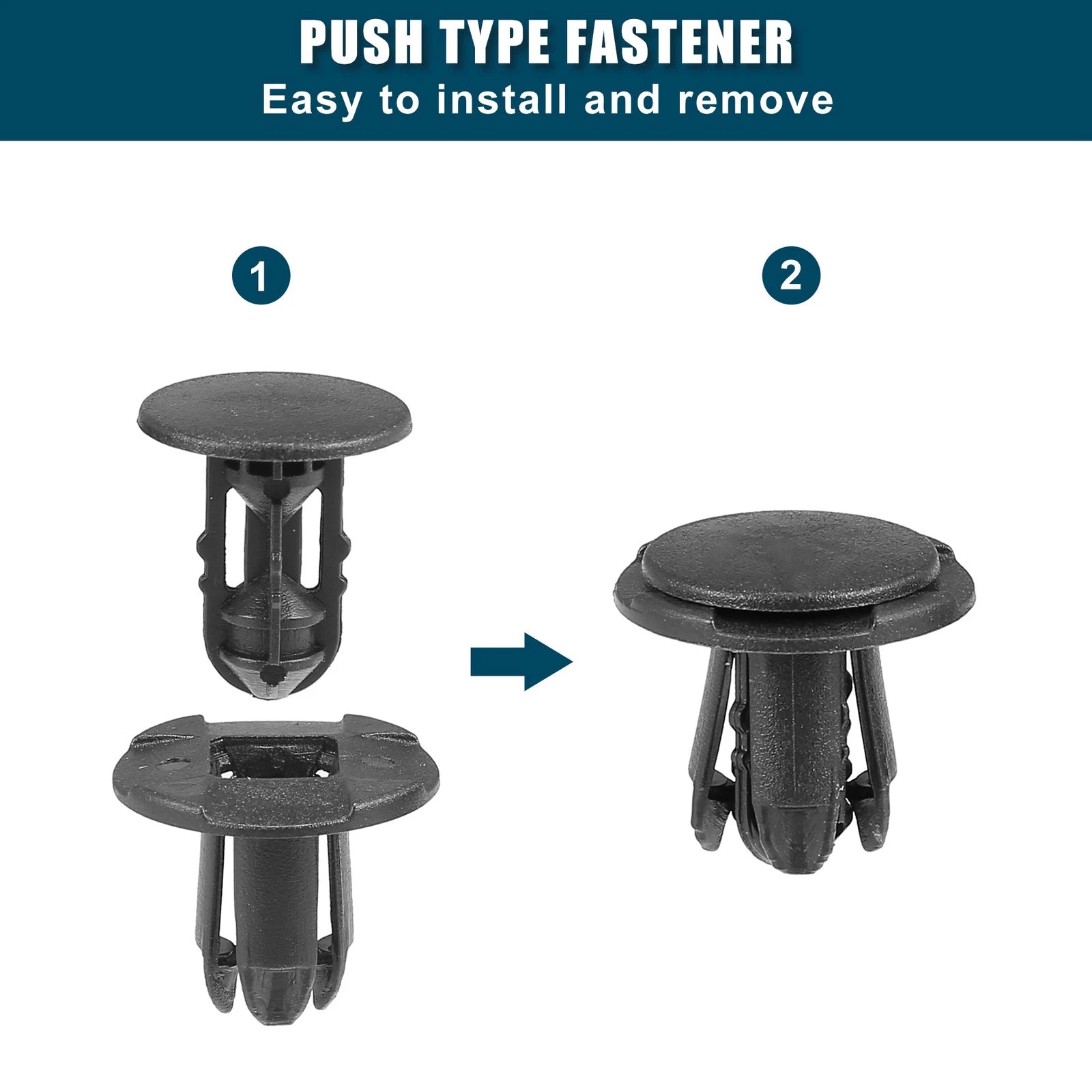 25 Pcs Fender Liner Clips for Kia Cadenza (No. 865952T500)