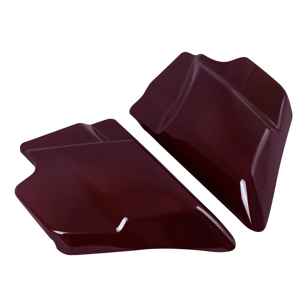Battery Side Covers Panels for Harley Street Glide (2009–2025) Billiard Burgundy