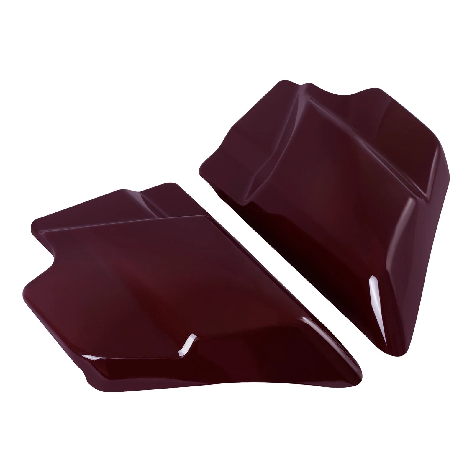 Battery Side Covers Panels for Harley Street Glide (2009–2025) Billiard Burgundy
