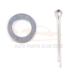 Set of 6 Front Upper Control Arm & Ball Joint Tie Rod for Dodge Ram 2500 3500 (2003–2006)