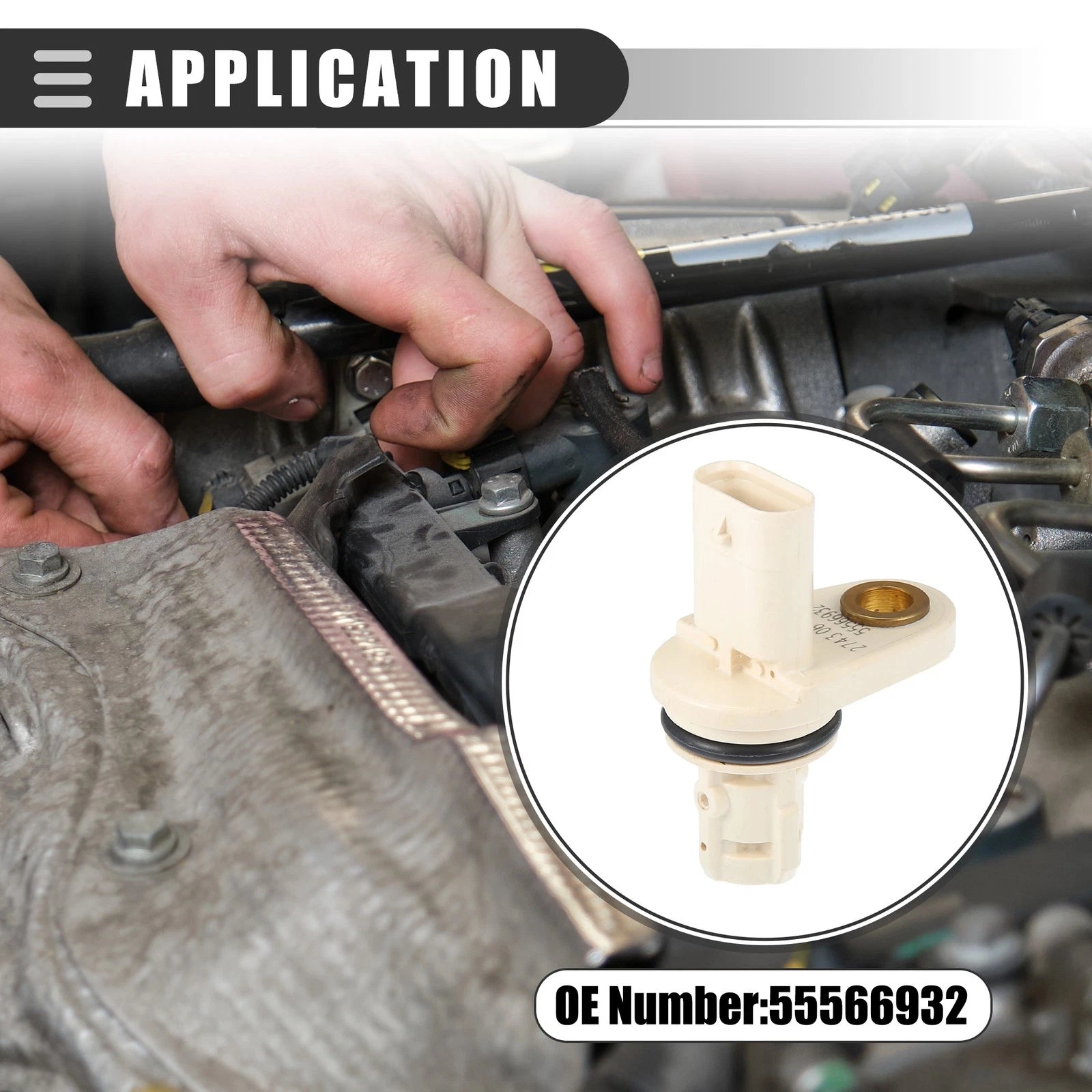 2X Camshaft Position Sensor for Buick Encore (2013–2021) No. 55566932