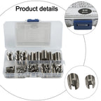 50PC Self Tapping Inserts for Thread Repair M3 M5 M6 M8 M10