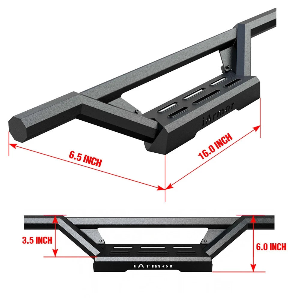 Stainless Steel Drop Armor for Jeep Wrangler JL (2018-2026)