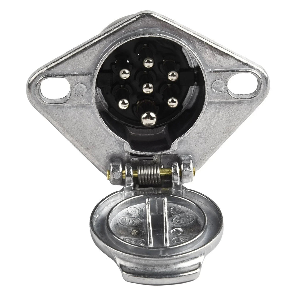 Trailer Socket Connector Adapter 7-Pin 24V for Europe Style