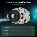 Alternator with Pulley for Nissan (2000–2006)
