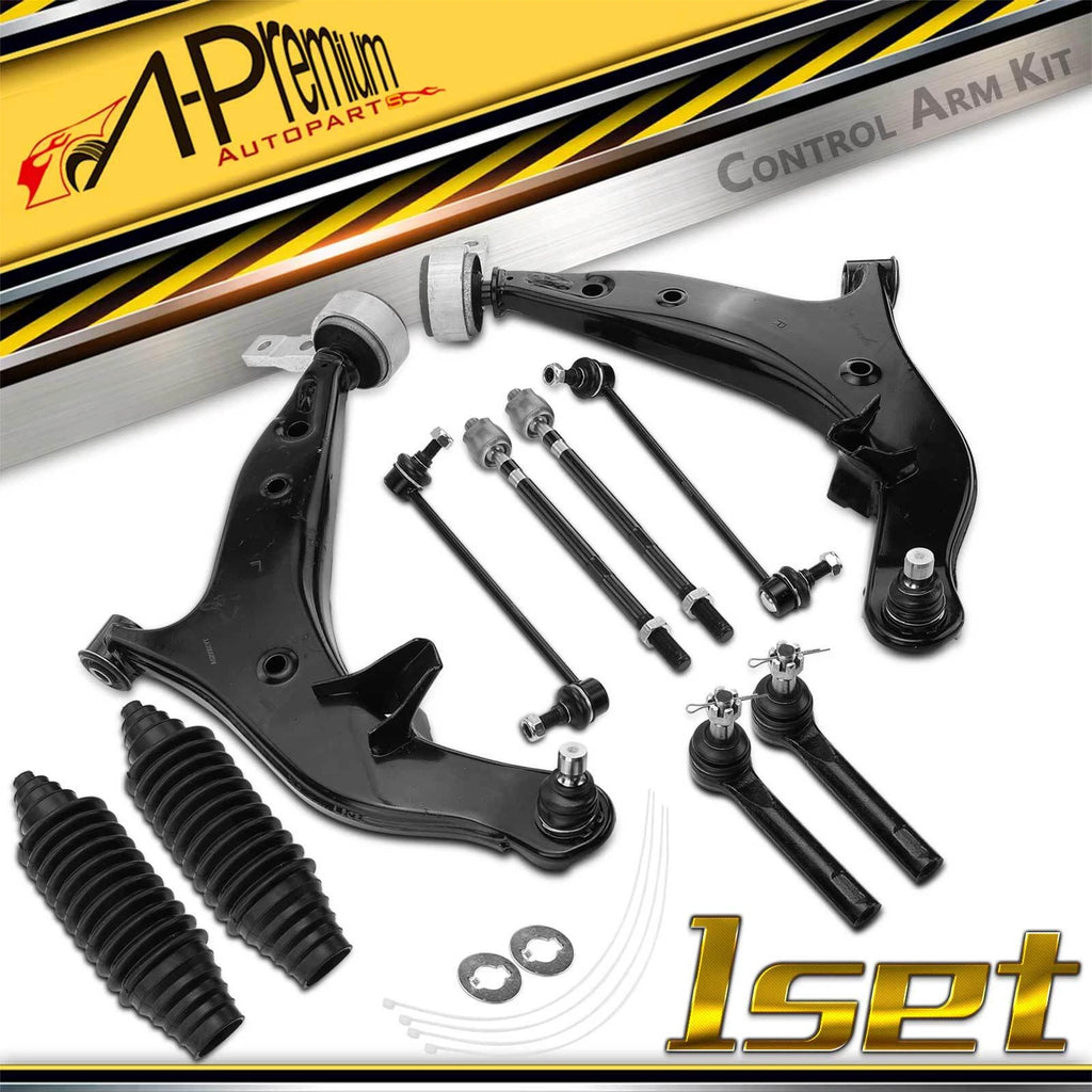 10x Front Control Arm Sway Bar Tie Rod End Ball Joint for Nissan Quest (1993–2002)