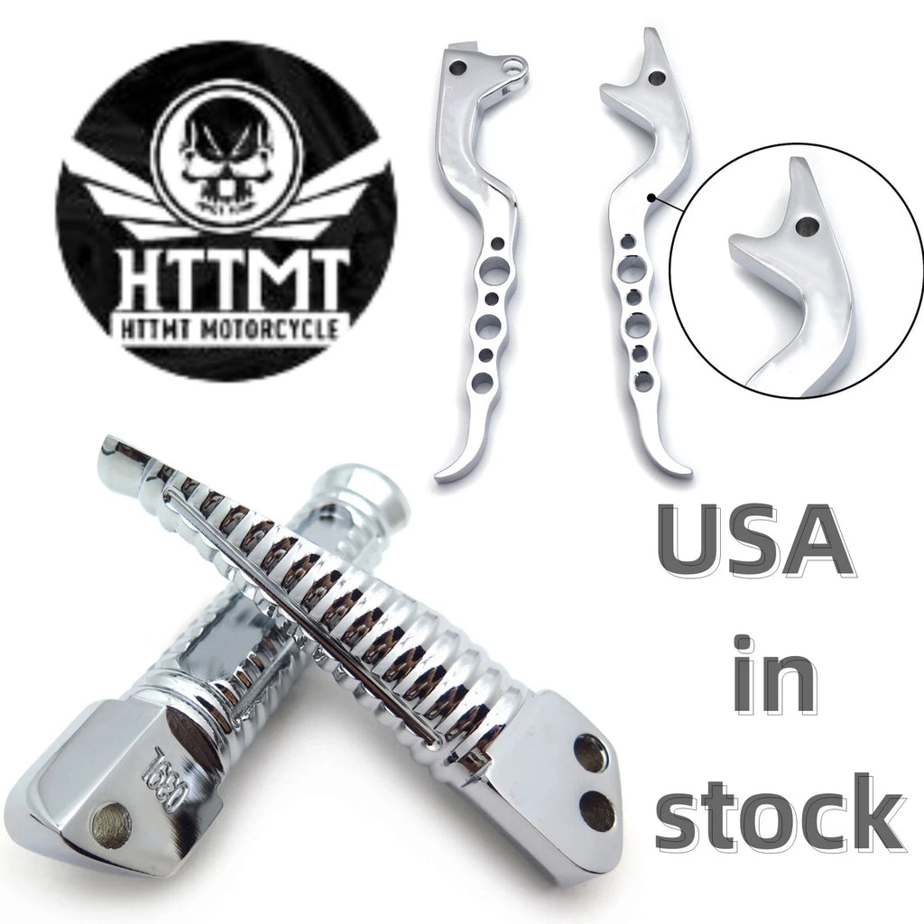 Hand Brake Clutch Levers & Front Footpegs for Suzuki GSX1300R Hayabusa (1999–2007)