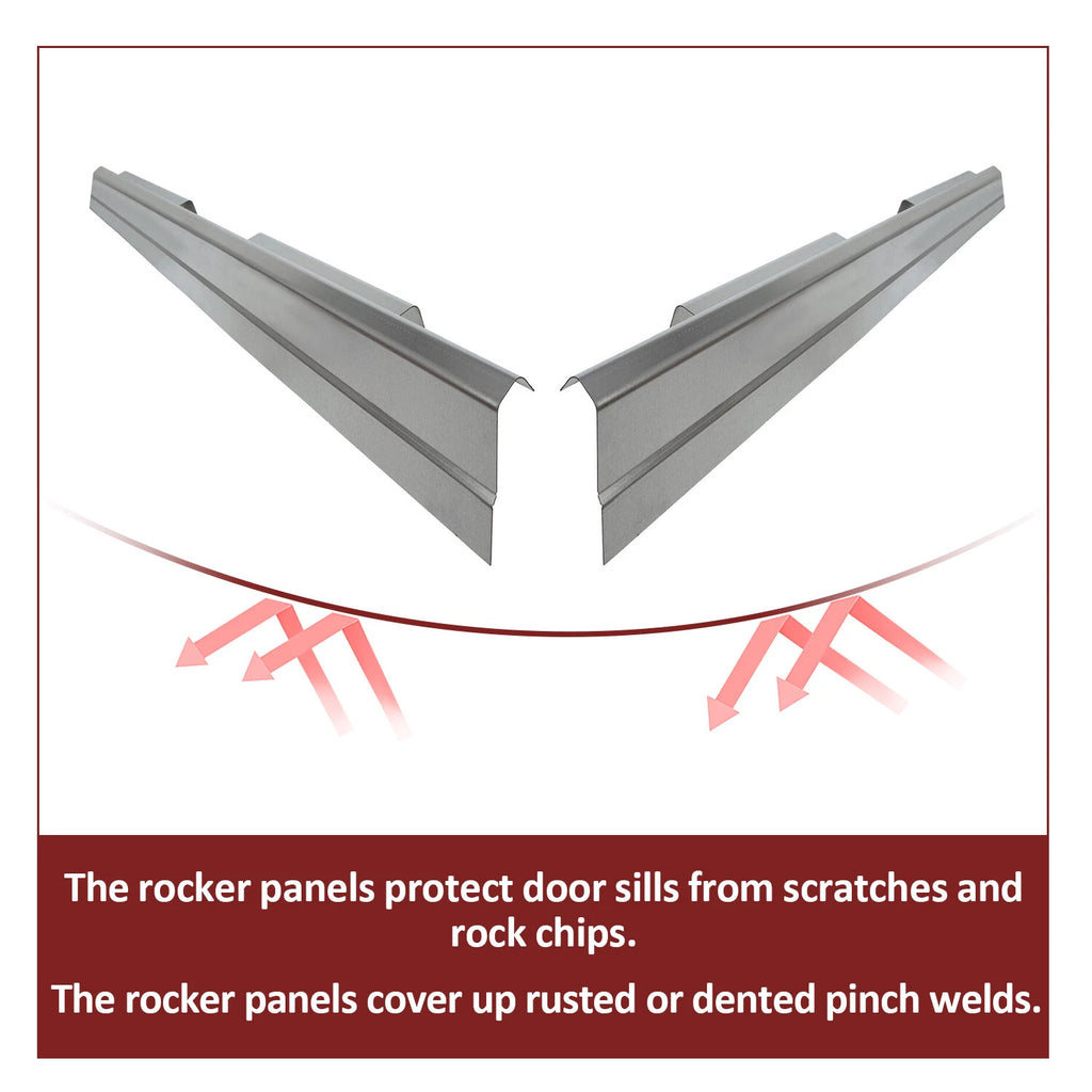 Rocker Panels & Cab Corners Kit for Chevy Silverado Sierra (1999–2007)