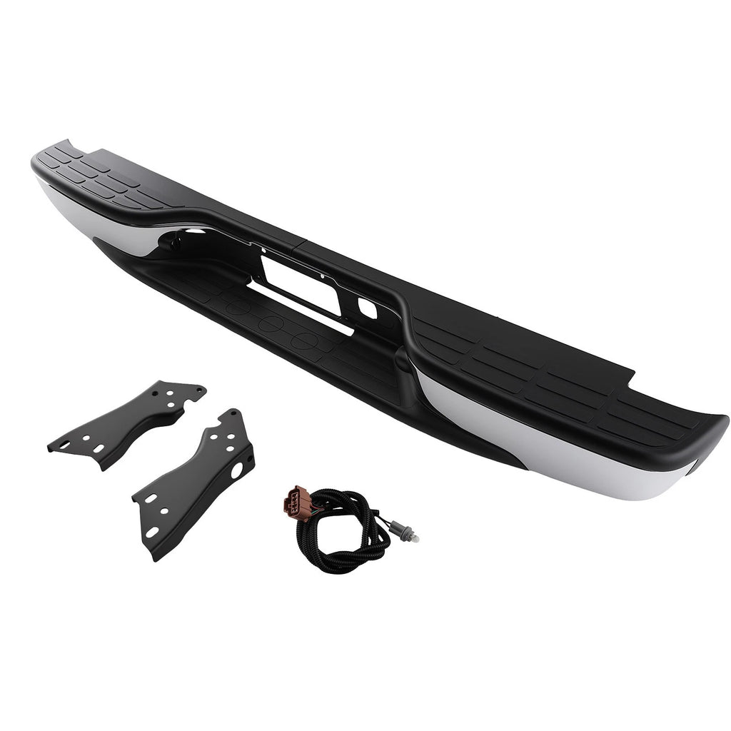 Rear Bumper Assembly Chrome for GMC Sierra (1999–2006) GM11024