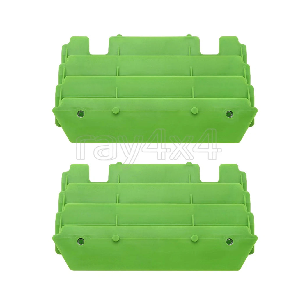 Set of 2 Green Radiator Shrouds for KX125 KX250 (1994–2005) 14037-1310-6W