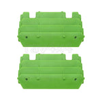Set of 2 Green Radiator Shrouds for KX125 KX250 (1994–2005) 14037-1310-6W